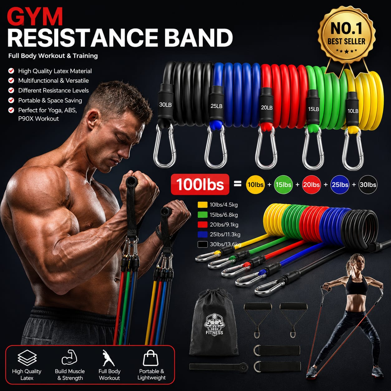 GYM RESISTANCE BAND